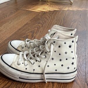 Converse chunk Taylor Black Velvet Velour High Top